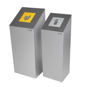 altea 60 and 100 litres bin closed flap lid